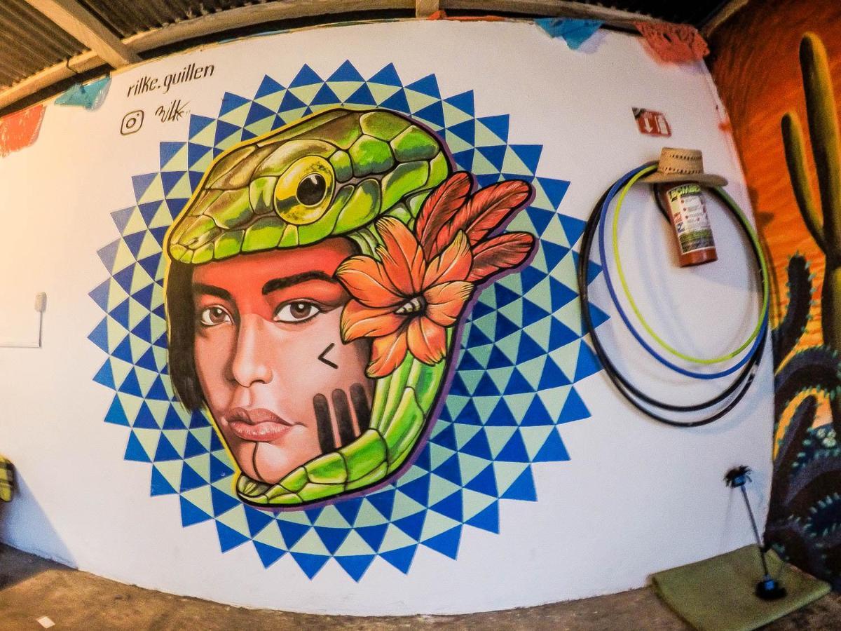 Hostel El Nagual San Cristóbal de Las Casas Dış mekan fotoğraf